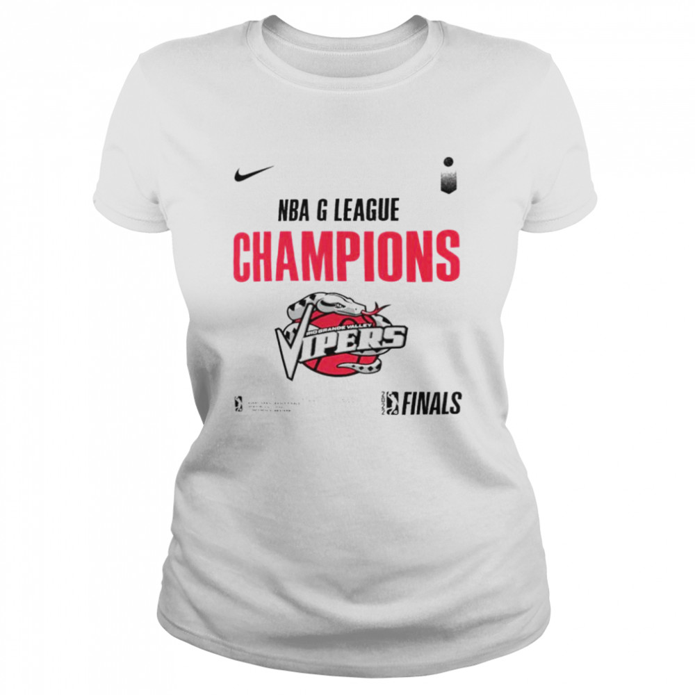 Rio Grande Valley Vipers Nike 2022 G League Champions T-shirt Classic Women's T-shirt
