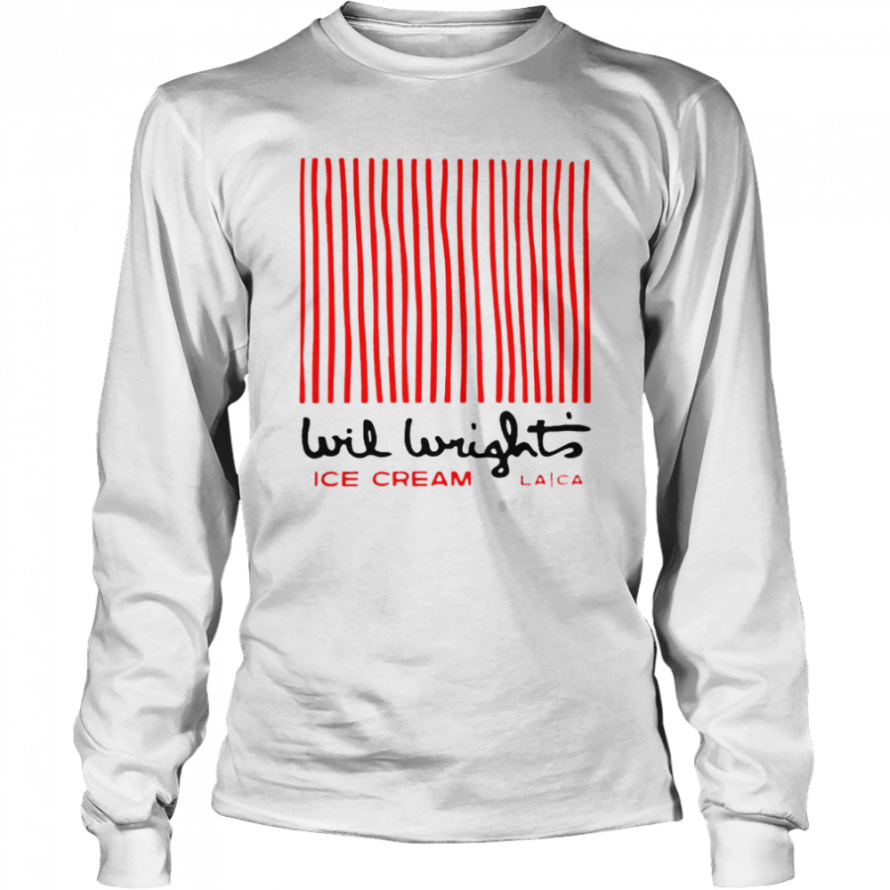 Wil Wright’s Ice Cream Los Angeles CA shirt Long Sleeved T-shirt