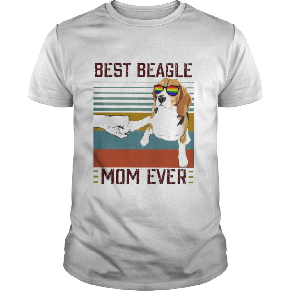 Best Beagle Mom ever vintage shirt