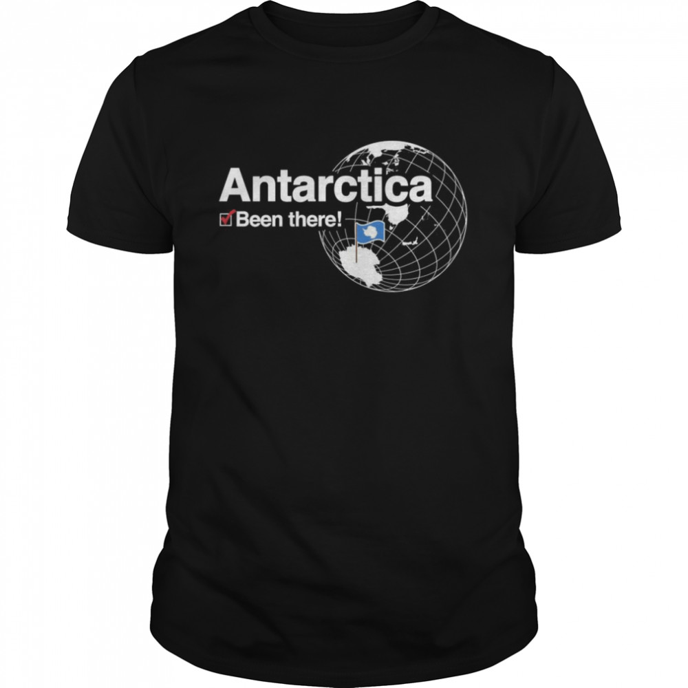 I’ve Been There Flagge der Antarktis Langarmshirt Shirt