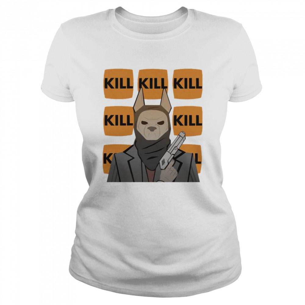Aleksis Dorsey Deathloop Kill Game Art shirt Classic Women's T-shirt