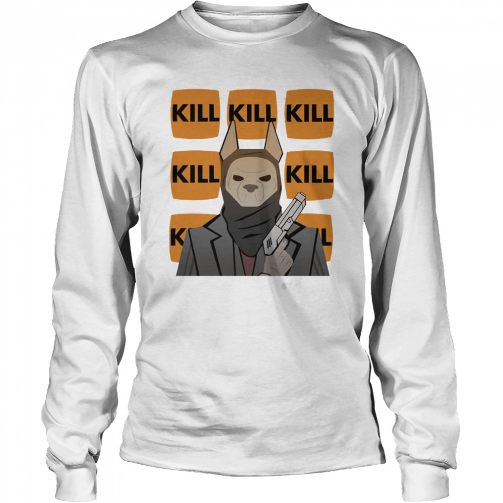 Aleksis Dorsey Deathloop Kill Game Art shirt Long Sleeved T-shirt