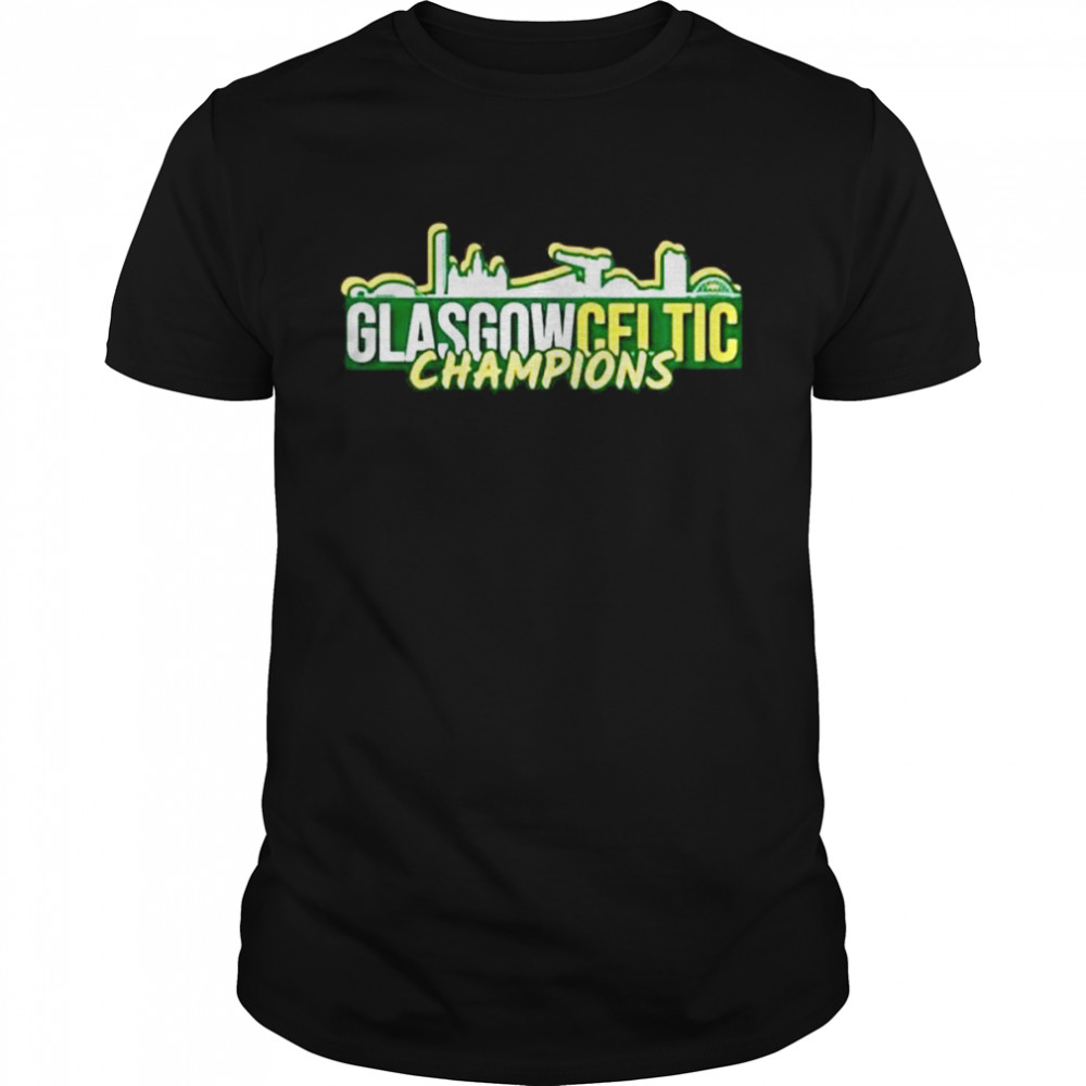 Champions store glasgow celtic champions shirt Classic Men's T-shirt