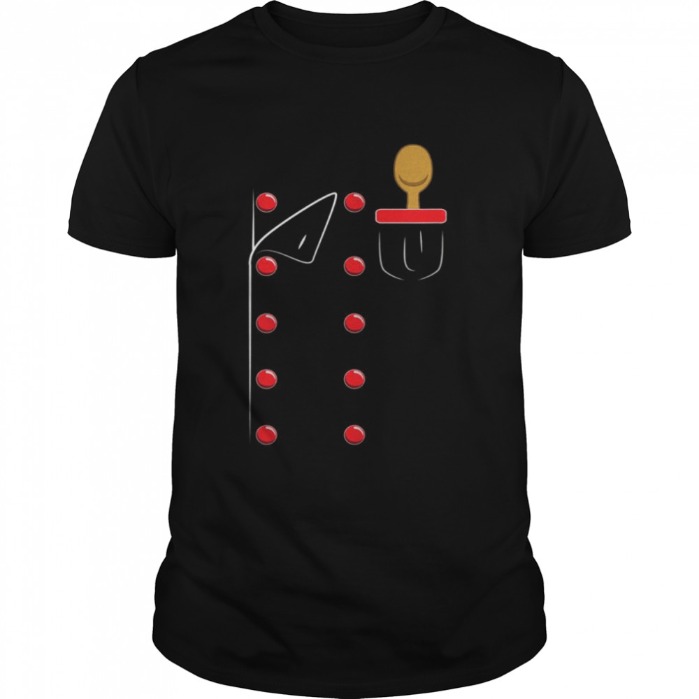 Chef Uniform Jacket Faux Cook Cooking  Classic Men's T-shirt