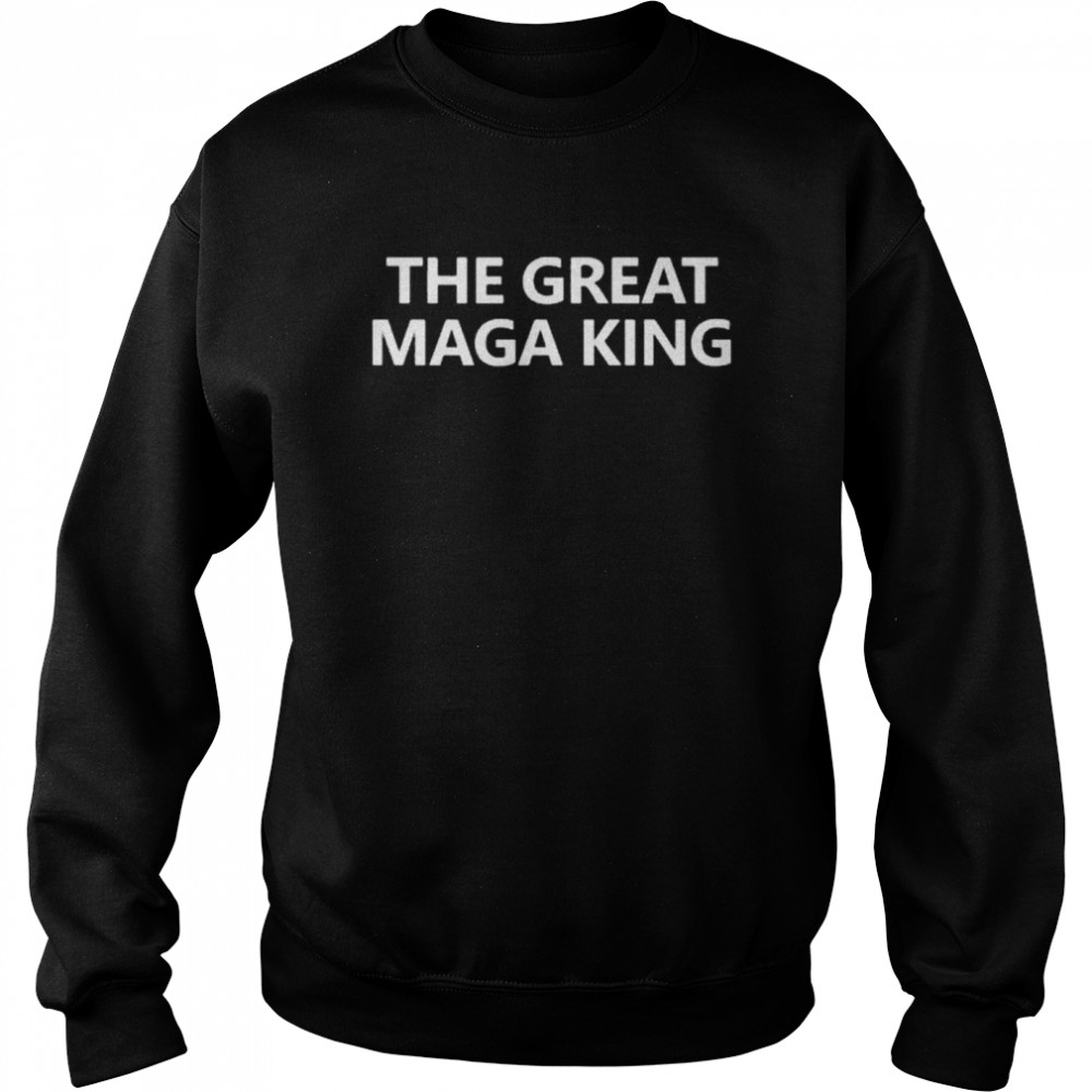 Donald Trump The Great Maga King  Unisex Sweatshirt