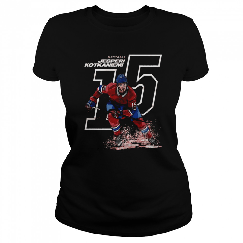 Jesperi Kotkaniemi 15 For Montreal Canadiens Fans Unisex T- Classic Women's T-shirt