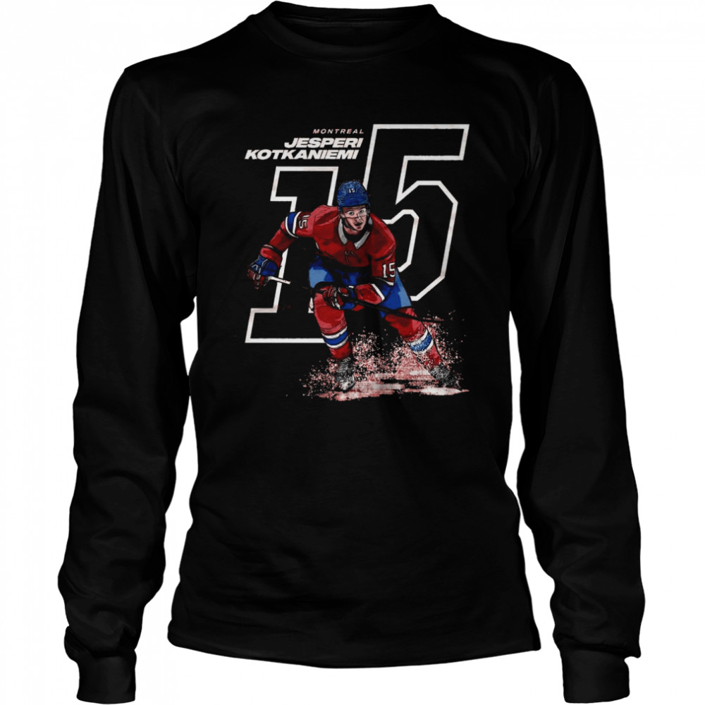 Jesperi Kotkaniemi 15 For Montreal Canadiens Fans Unisex T- Long Sleeved T-shirt