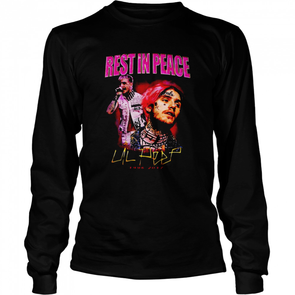 Lil Peep Rest In PeaceT  Long Sleeved T-shirt