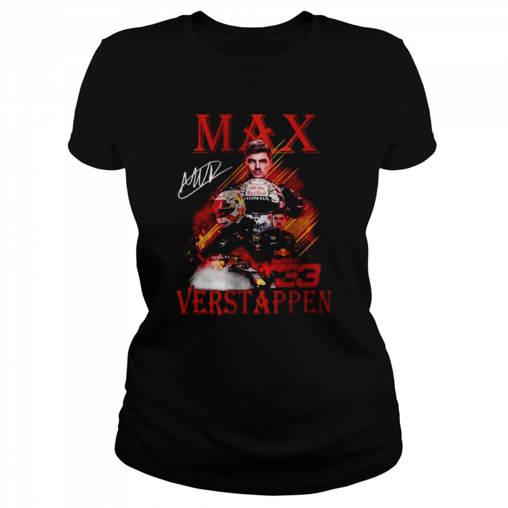 Max Verstappen The Flying Dutchman 2022 F1 Racing T  Classic Women's T-shirt