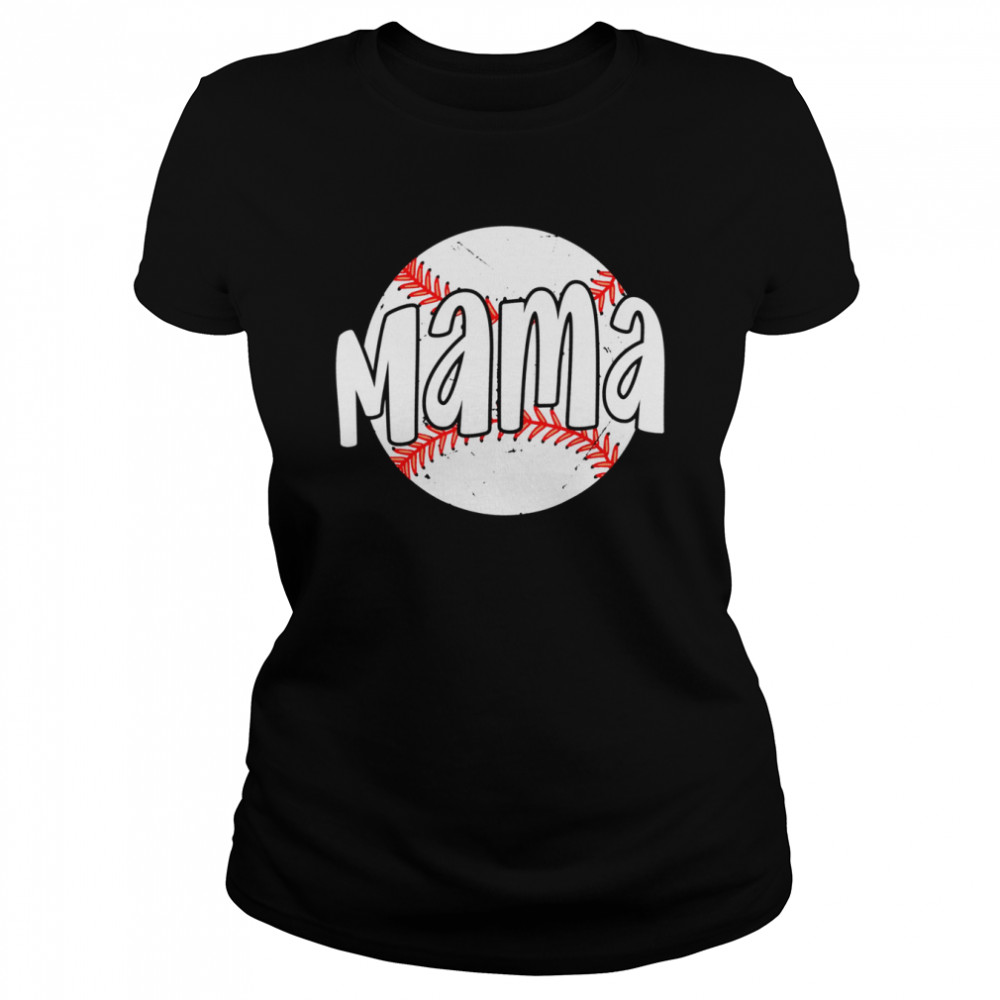 Mom Mama Letter  Classic Women's T-shirt