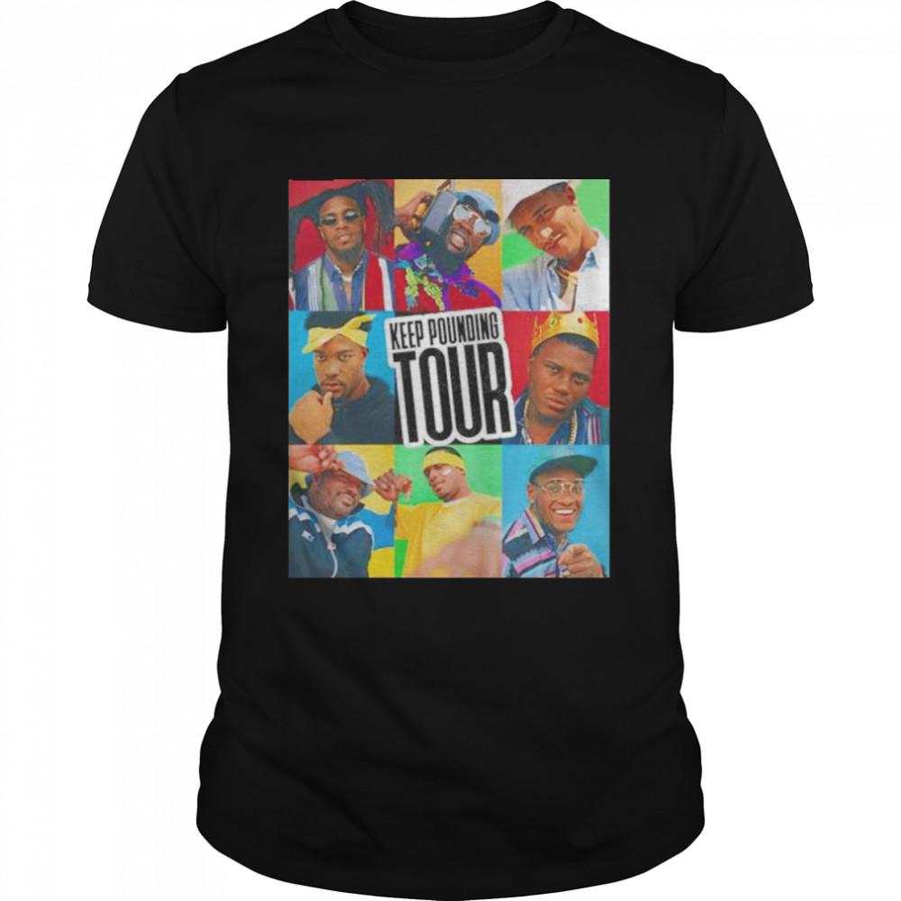 rappers legend keep pounding tour shirt Classic Men's T-shirt