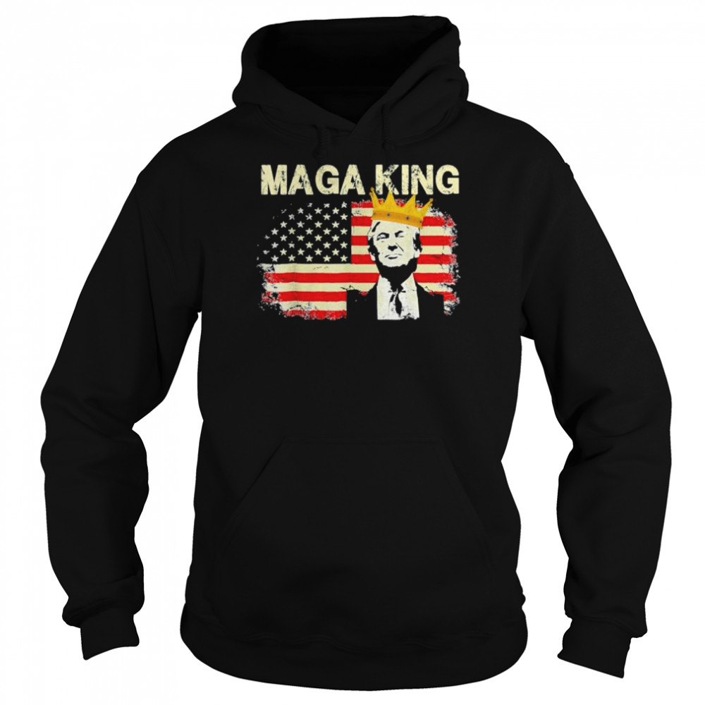 The great maga king Donald Trump maga king shirt Unisex Hoodie