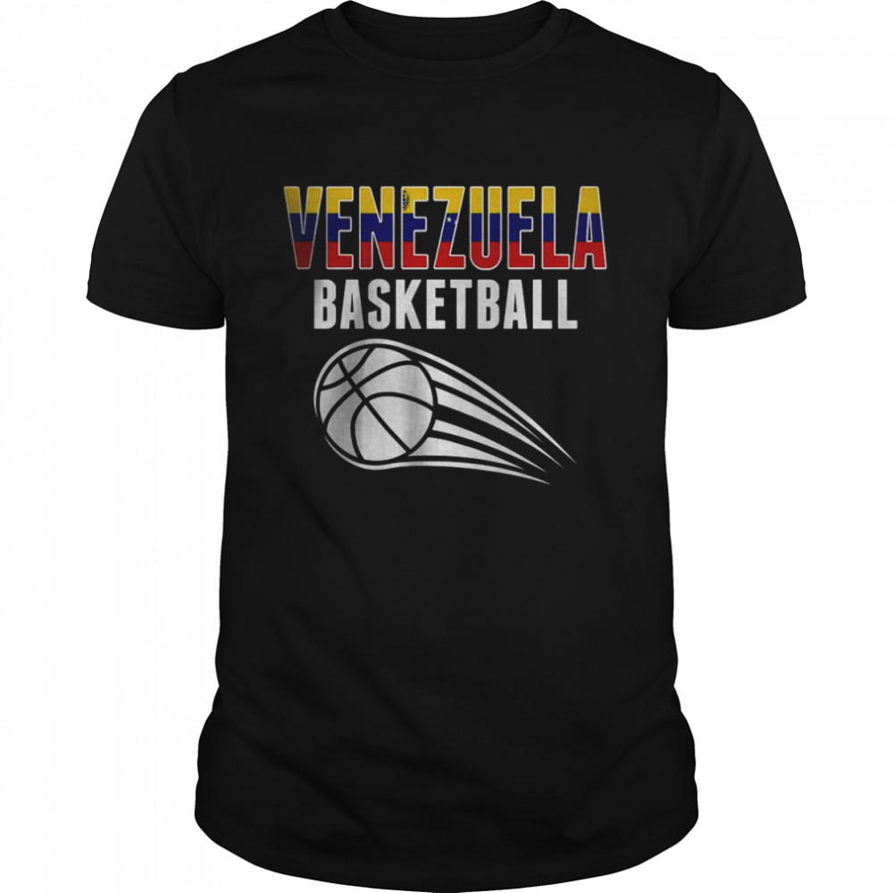 Venezuela Basketball Lovers Jersey T-Shirt