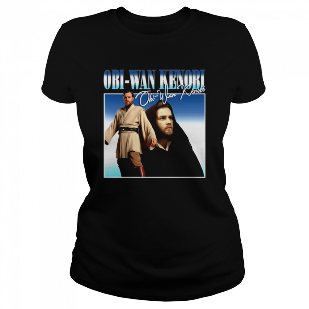 Vintage 90s Obi Wan Kenobi Star Wars Bootleg Unisex T- Classic Women's T-shirt