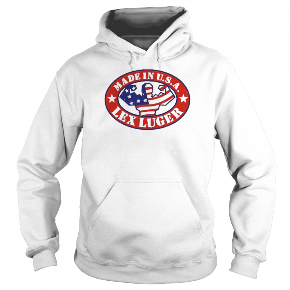 WWE made in USA Lex Luger shirt Unisex Hoodie