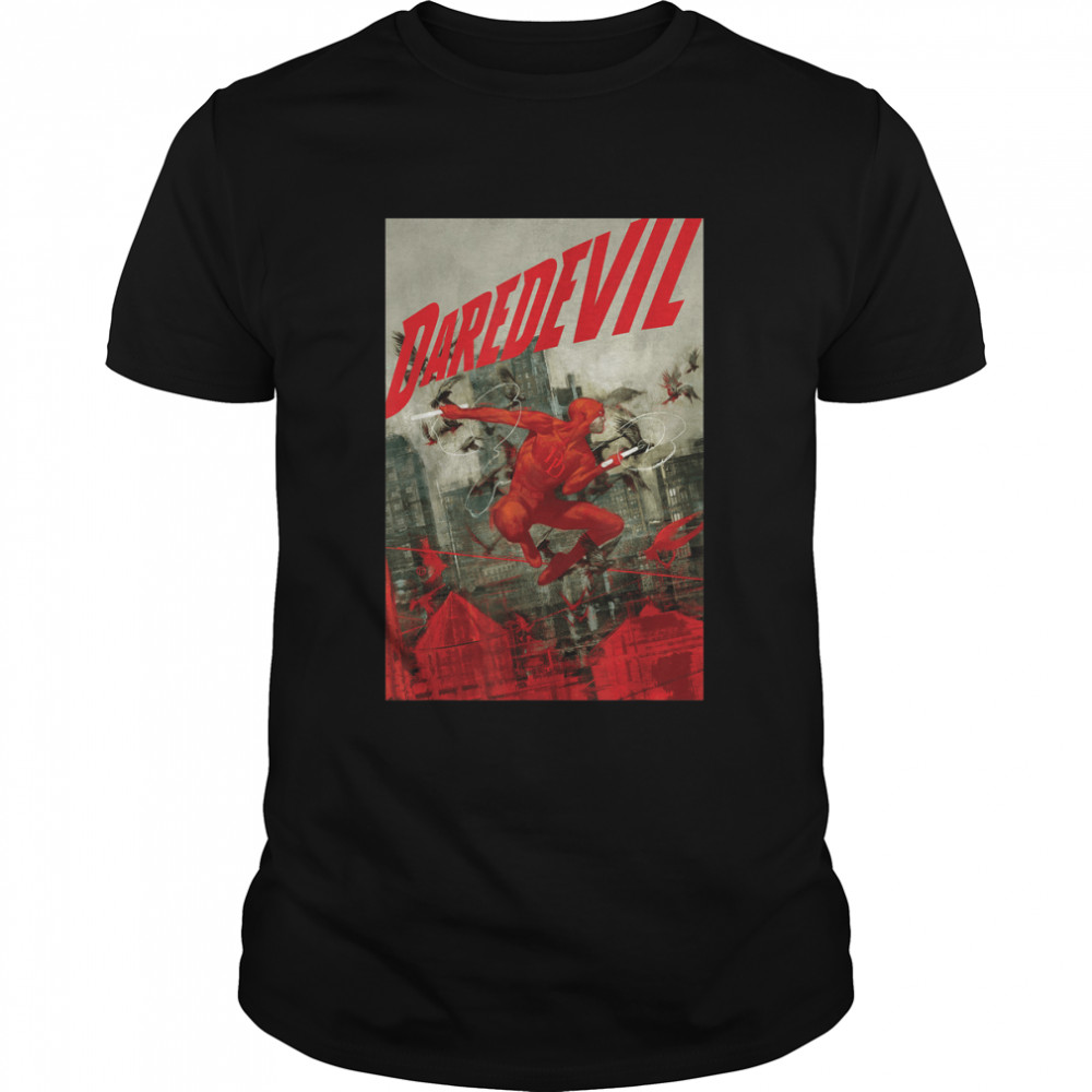 Marvel Comixology Daredevil Know Fear Comic Book Cover T-Shirt