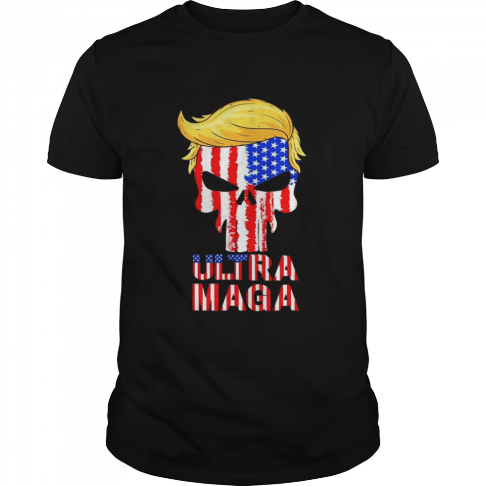 Ultra maga 2024 pro Trump maga skull ultra maga shirt