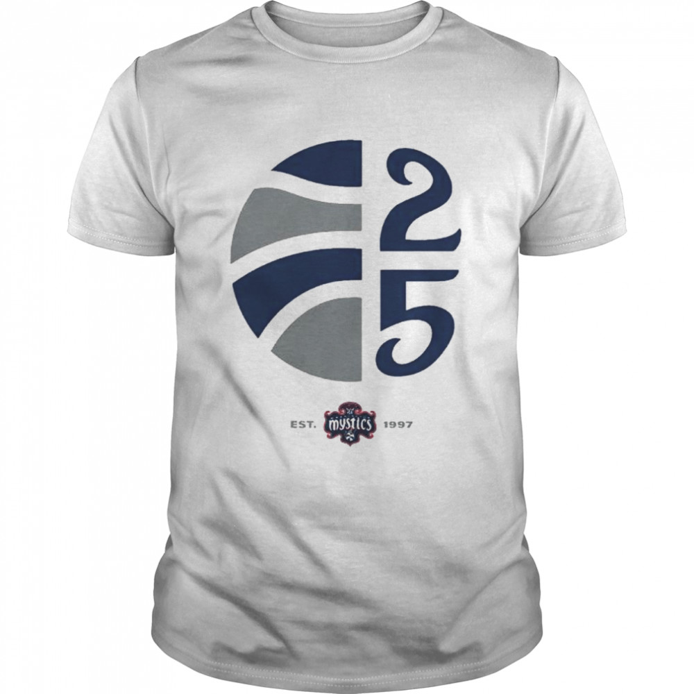 Washington Mystics Sportiqe 25th Anniversary Logo Tri-Blend T-Shirt