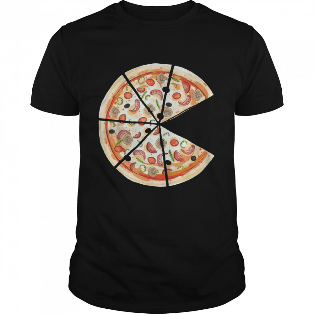 Pizza pie & slice dad and son matching pizza father’s day shirt