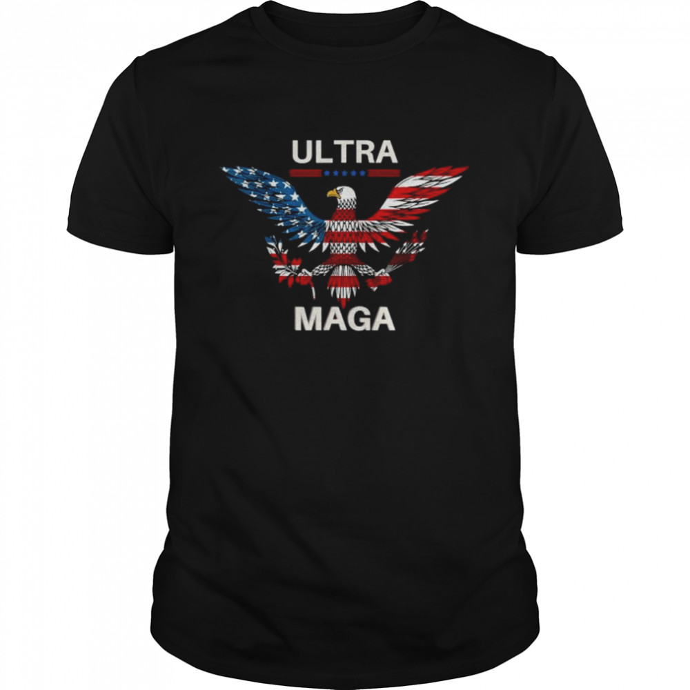 Ultra maga united state flag shirt