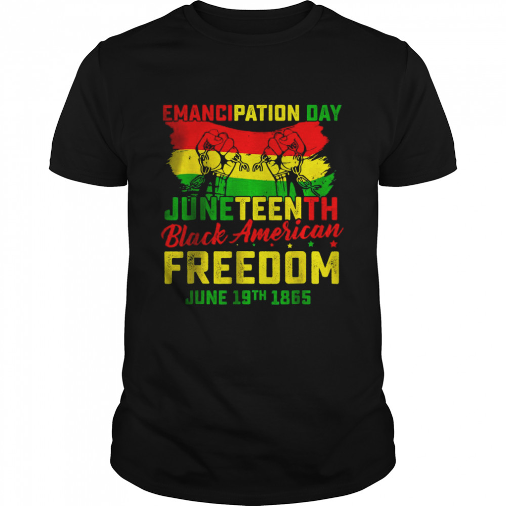 Juneteenth Black American Freedom T- Classic Men's T-shirt