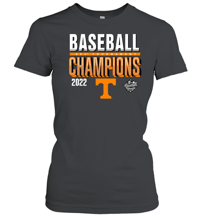 Tennessee Volunteers 2022 SEC Baseball Conference Champions Classic Women's T-shirt