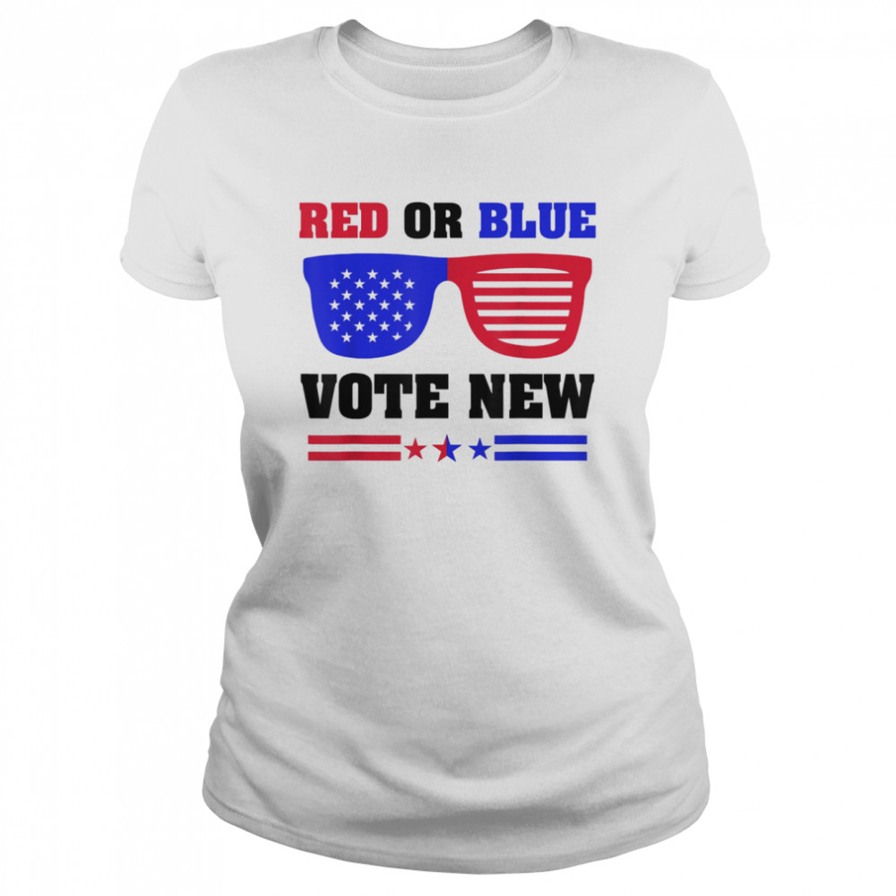 2022 Election Republican Red Democrat Blue Vote New Congress  Classic Women's T-shirt