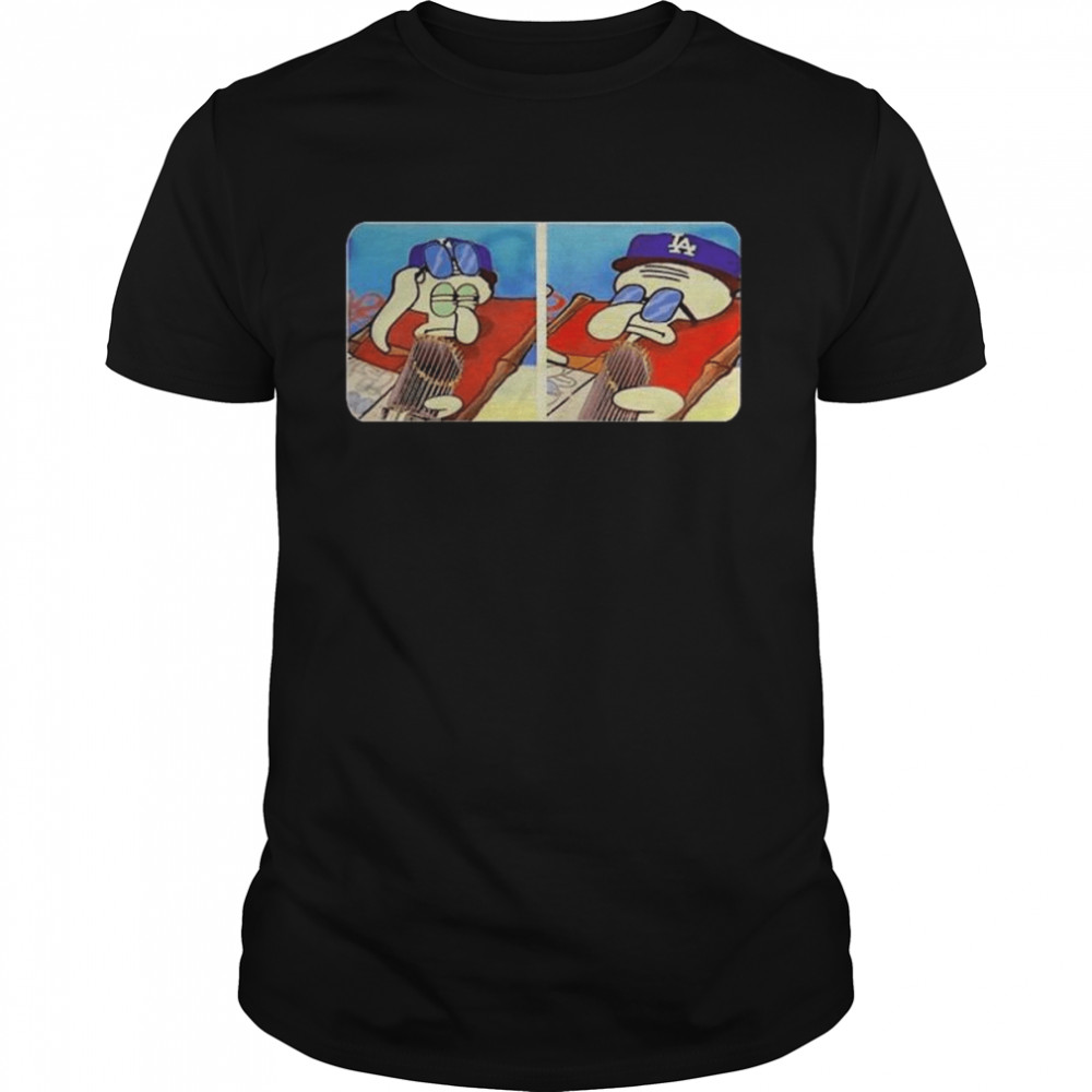 Doyersdave Dodgers Squidward  Classic Men's T-shirt