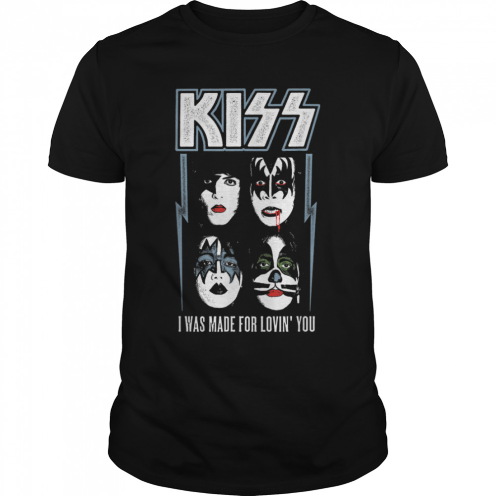 KISS - I Was Made For Loving You T- B07KRZHX47 Classic Men's T-shirt