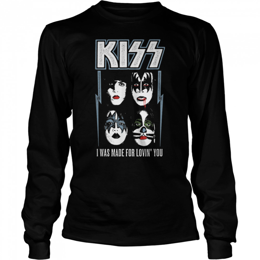 KISS - I Was Made For Loving You T- B07KRZHX47 Long Sleeved T-shirt