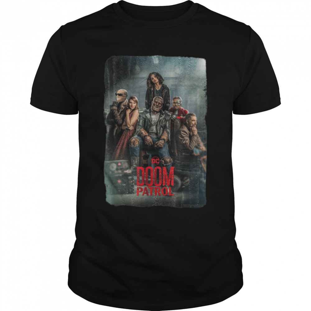Doom Patrol Band Of Super-powered Freaks Poster T- B0B1QTKL2M Classic Men's T-shirt