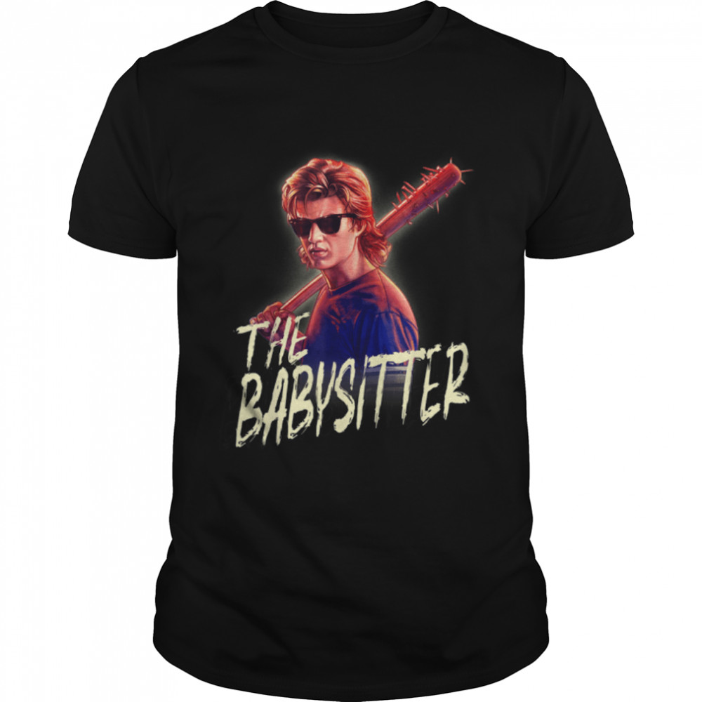 Netflix Stranger Things Steve The Babysitter Portrait T-Shirt B0848R7JVB