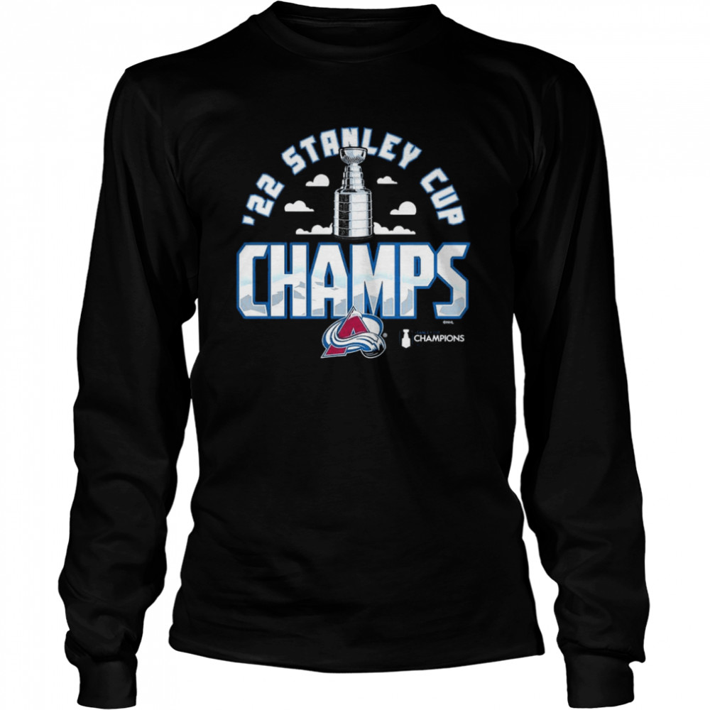 ’22 Colorado Avalanche Stanley Cup Champions T- Long Sleeved T-shirt