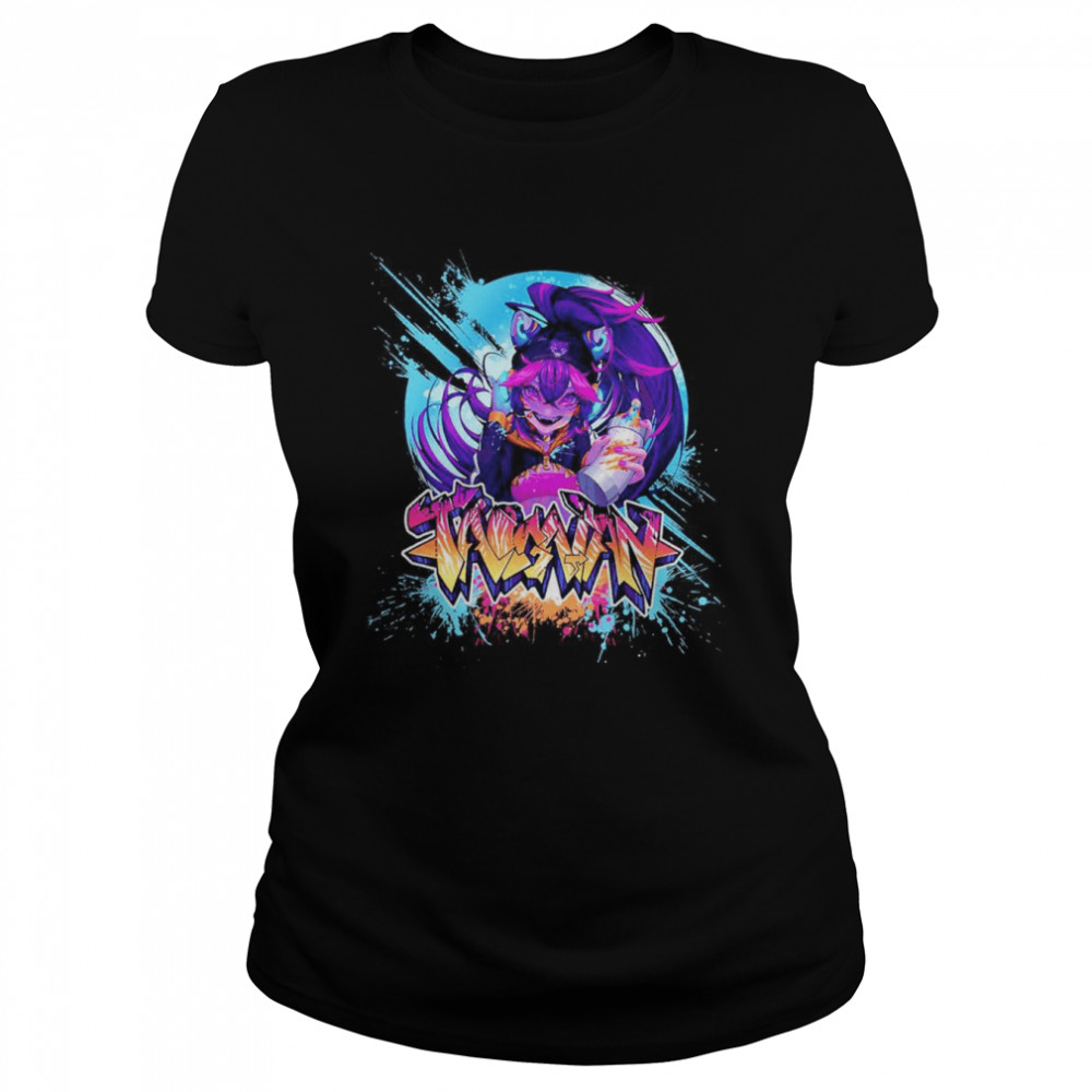Taiga-tan feat ArkEvil shirt Classic Women's T-shirt
