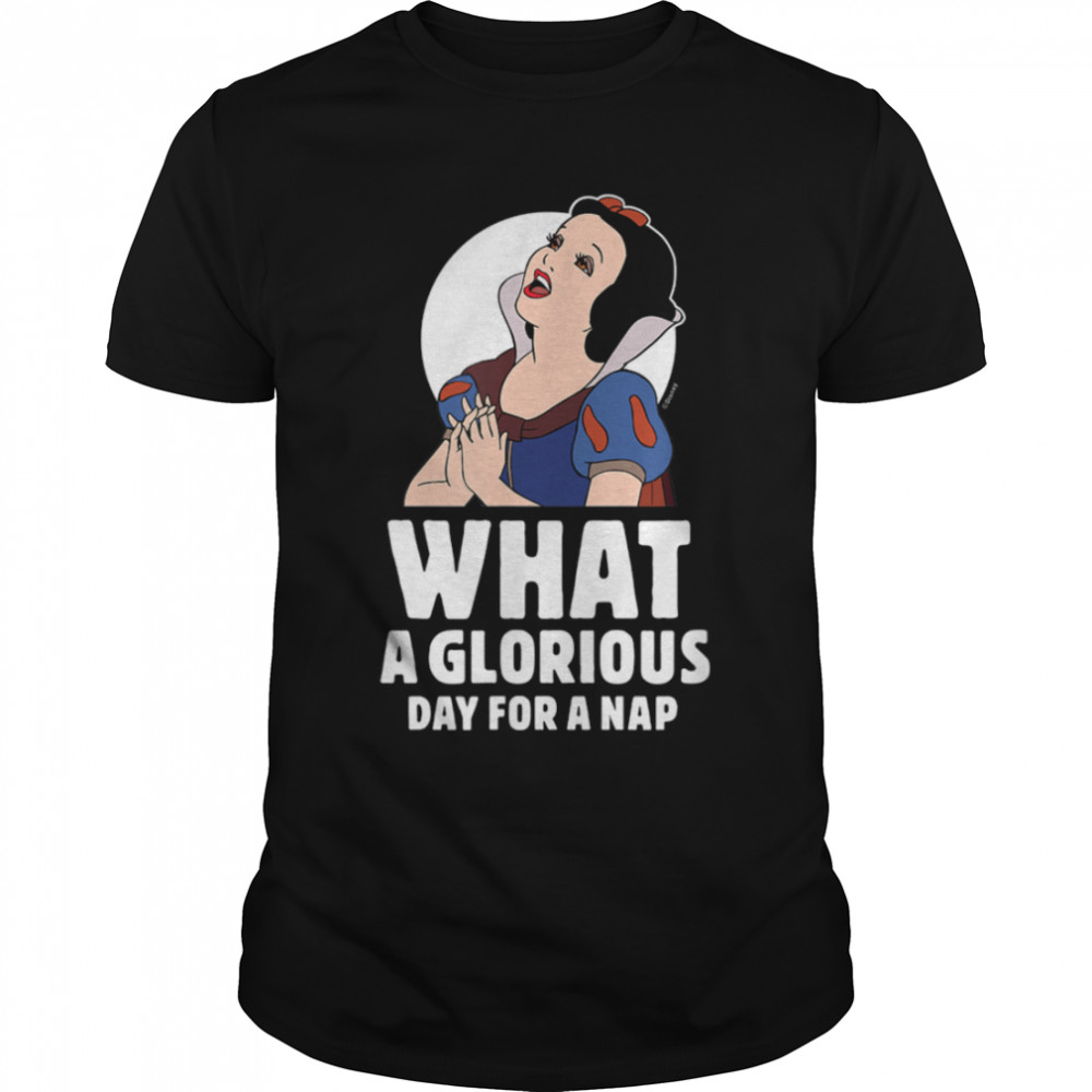 Snow White - What A Glorious Day For A Nap T- B09SHCX6Y2 Classic Men's T-shirt
