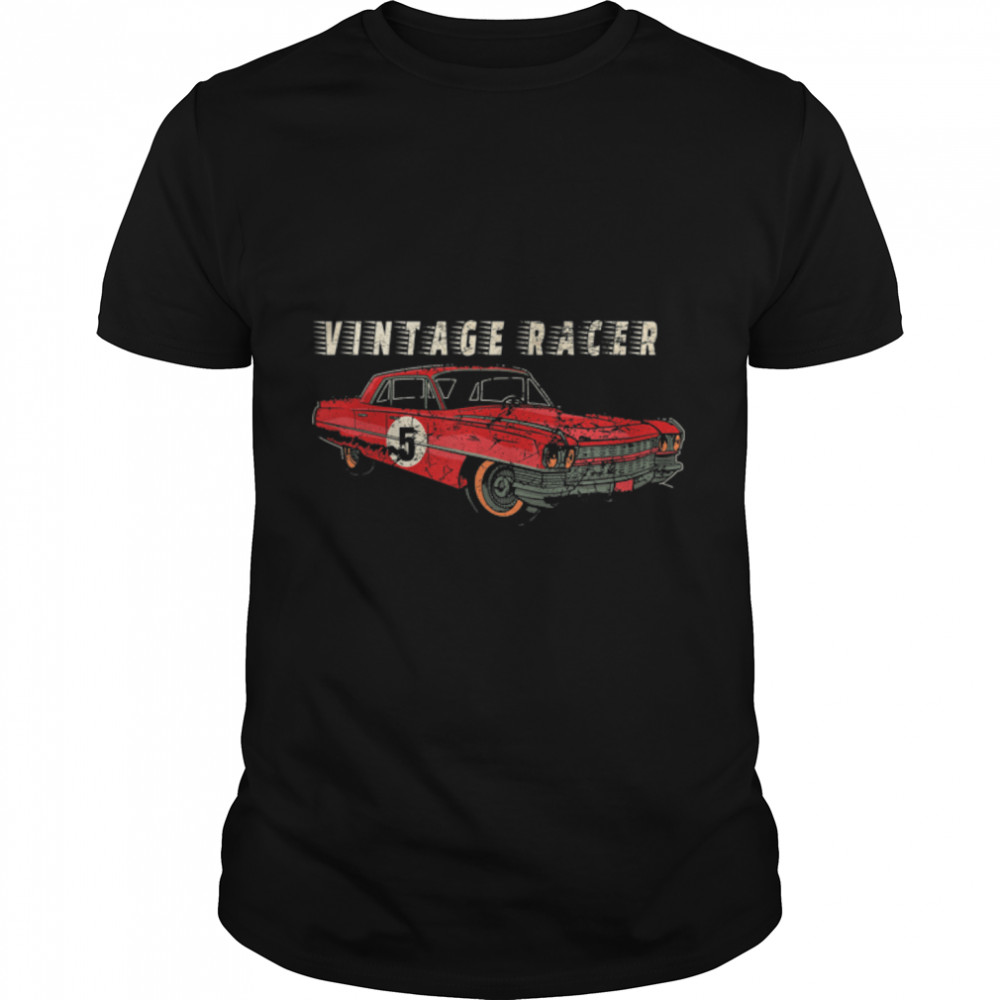 Speed Car Racing Silhouette Car racer T- B09MHZPQD9 Classic Men's T-shirt